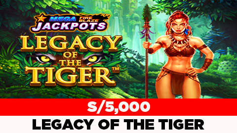 MEGA FIRE BLAZE JACKPOTS LEGACY OF THE TIGER